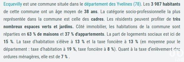 Appartement à vendre 1 pièce 34 m² Ecquevilly