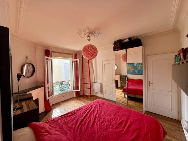 PARIS 18EME - 2 PIÈCES - 30,17 M2 CARREZ - LUMINEUX - CALME - PROCHE DES TRANSPORTS, METROS, BUS, TRAM