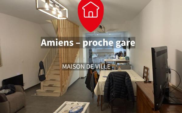 Maison à vendre    4 pièces • 90 m2 Amiens