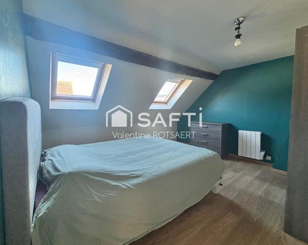 Compiègne : Duplex lumineux en centre ville