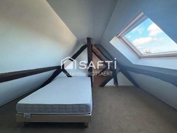 Compiègne : Duplex lumineux en centre ville