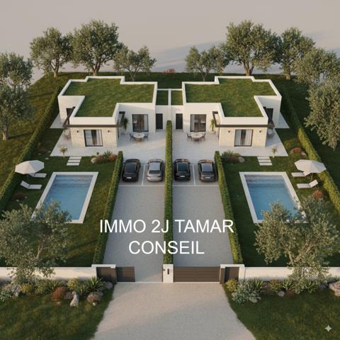 Flayosc (83780) Investisseurs – 2 villas neuves avec piscines sur terrain de 800 m² (Flayosc)