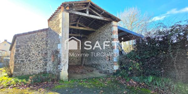 Maison d'habitation 107m², 2/3 chambres, 1hectare de terrain + dépendances