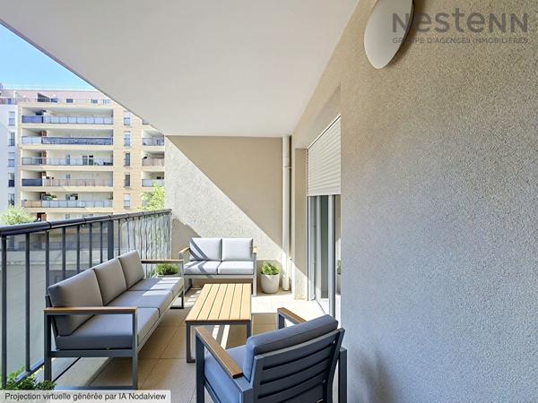 Appartement T4 de 80m2 avec place de stationnement, 3ème étage avec ascenseur