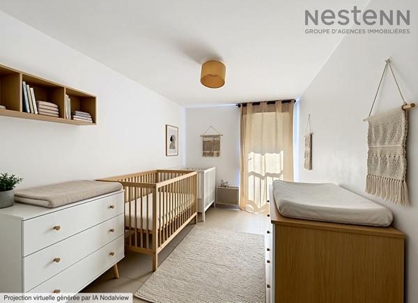 Appartement T4 de 80m2 avec place de stationnement, 3ème étage avec ascenseur
