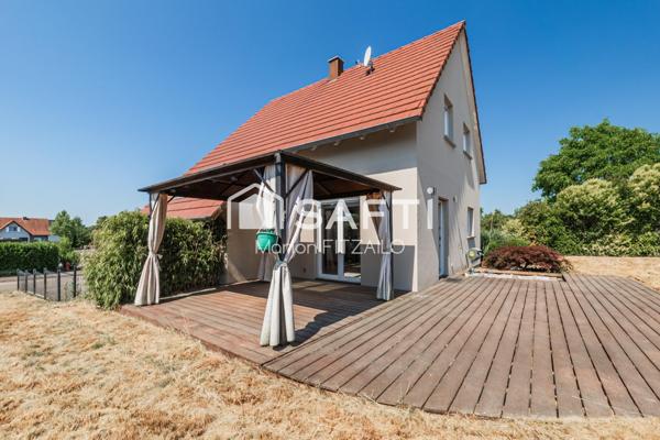 Maison 4 pièces avec jardin et piscine à Buhl ( 67470 )
