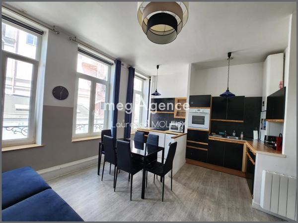 Appartement à BOULOGNE-SUR-MER, 62200 - 2 pièces 39m²