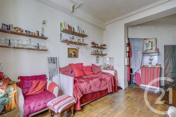 Appartement F1 à vendre  1 pièce - 24,84 m2 PARIS - 75018