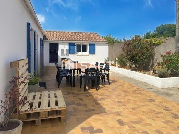 Maison avec dépendances, proche du Vieil et du centre de Noirmoutier