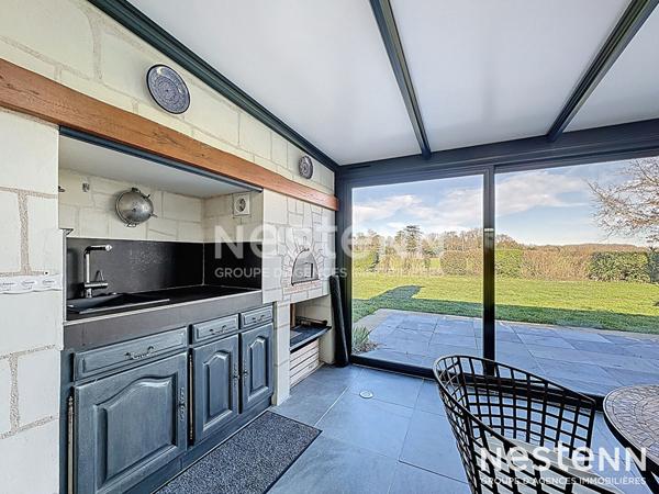 A VENDRE maison ancienne de type Longère à 49800 Loire Authion - 6 Pièces 223 m² en surface 2024 m² de jardin !