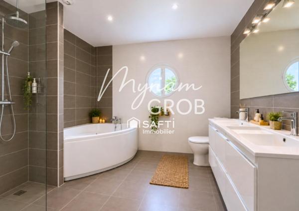 Maison contemporaine 4 chambres  –  150 m2 - Quartier Falguières