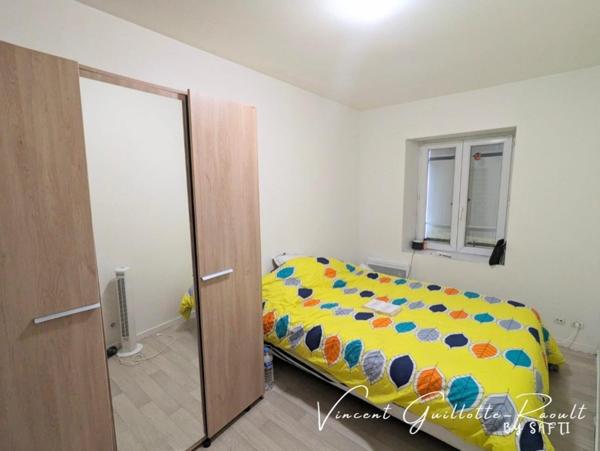 T3 - 50m²- deux chambres- jardin-locataire en place