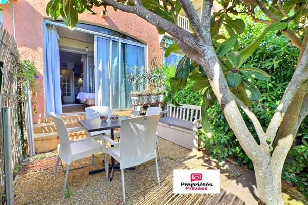 Appartement Bandol 1 pièce(s) 21.66 m2 avec jardin - cave et parking