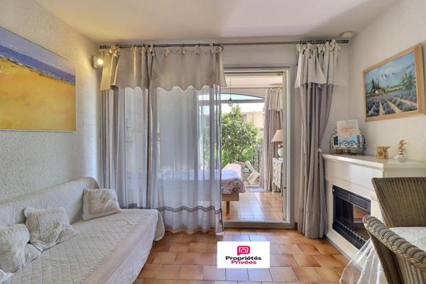 Appartement Bandol 1 pièce(s) 21.66 m2 avec jardin - cave et parking