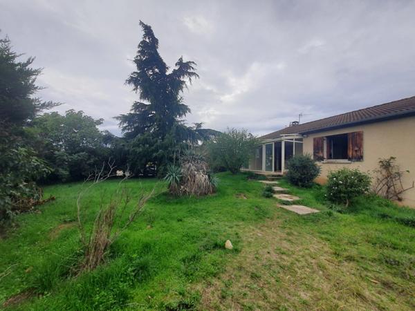 Maison à vendre 4 pièces + grand sous sol GRANGES LES BEAUMONT (26)