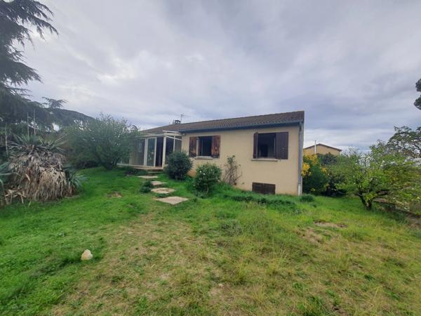 Maison à vendre 4 pièces + grand sous sol GRANGES LES BEAUMONT (26)