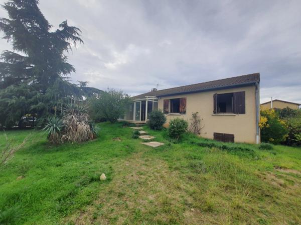 Maison à vendre 4 pièces + grand sous sol GRANGES LES BEAUMONT (26)