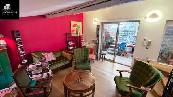 Appartement  Centre Ville -  122 m²  habitable et  exceptionnelle  terrasse de 37m² -  Troisième et dernier étage