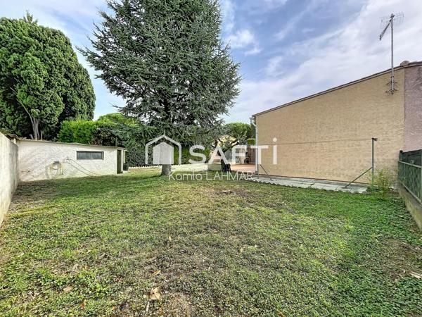 LE PONTET – ARBALESTIÈRE - MAISON DE PLAIN-PIED – 3 CHAMBRES – JARDIN – 2 GARAGES
