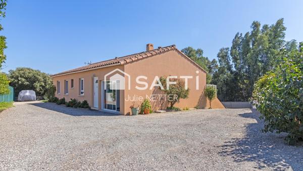 maison 5 pièces avec garage, terrain piscinable