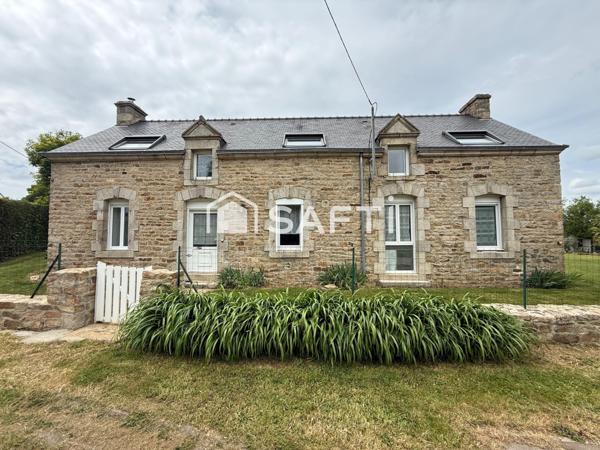 LONGERE DE 143 M2 SUR TERRAIN DE 1990 M2 A MONTERNBLANC A 15 MIN DU GOLFE DU MORBIHAN
