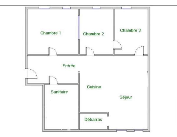 Appartement 4 pièces - 99 m² Exclusivité efficity