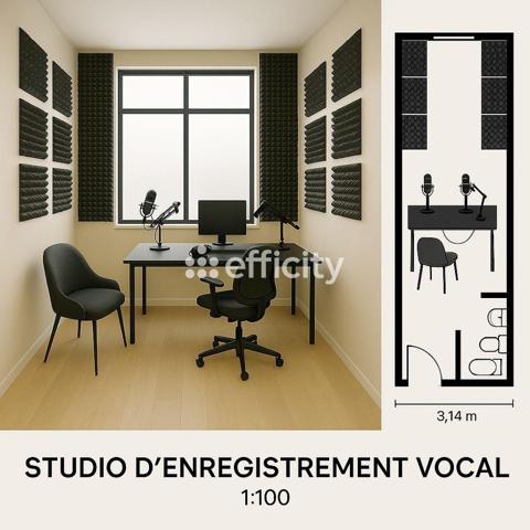 Bureau 7 pièces - 200 m²