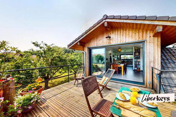 PUBLIER – Appartement avec plage privée & vue lac 