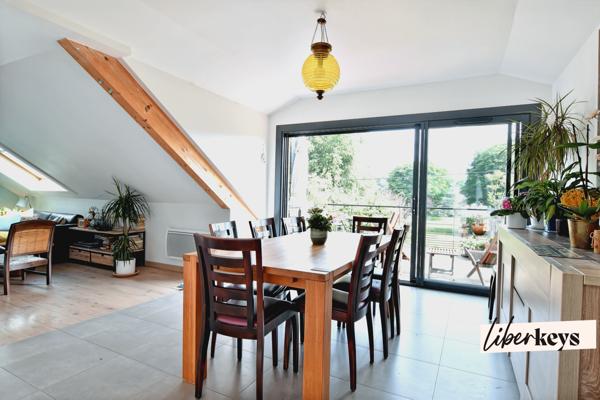 PUBLIER – Appartement avec plage privée & vue lac 