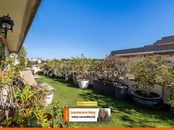 Appartement 4 pièces - Terrasse 50 m2 - Cave - Garage - Piscine - Tennis - Parc - Tramway Ligne 5 - Proche Parc Montcalm