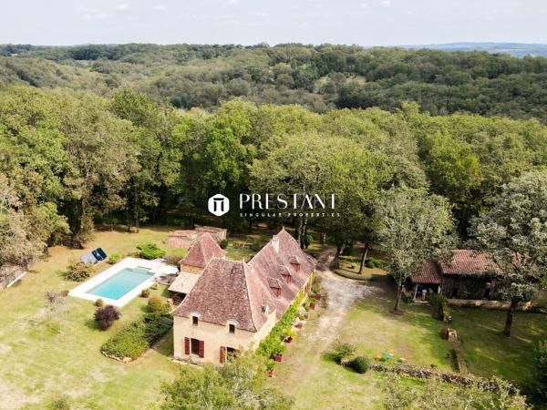 Bel ensemble entièrement restauré sur un terrain de 7ha – Secteur Trémolat, BERGERAC