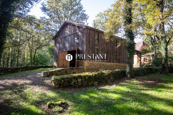 Bel ensemble entièrement restauré sur un terrain de 7ha – Secteur Trémolat, BERGERAC