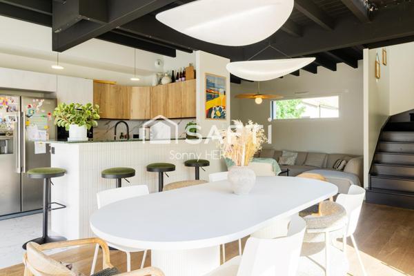 Maison contemporaine dans un quartier recherché