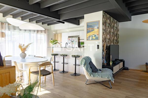Maison contemporaine dans un quartier recherché