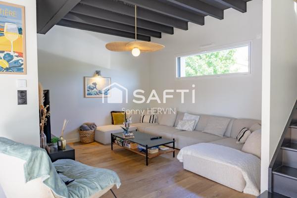 Maison contemporaine dans un quartier recherché