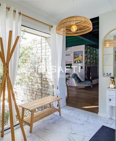 Maison contemporaine dans un quartier recherché