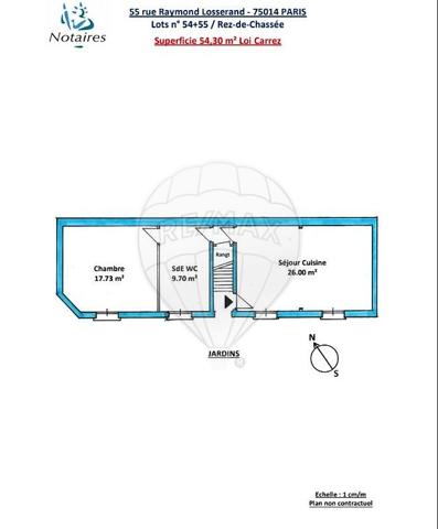 Appartement 1 chambre(s) à vendre - Paris 14ème, Paris - 75