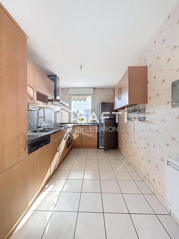 Appartement 3 pièces de 67 m² avec balcon et garage – Centre-ville de Pont-à-Mousson