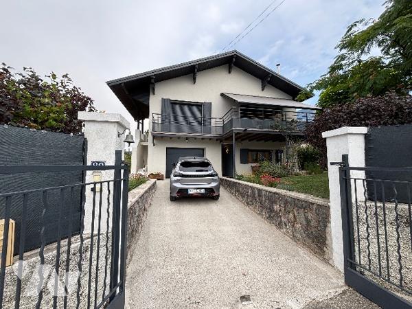 Maison 96,61 m2 rénovée avec terrasse, terrain et vues dégagées – Premières hauteurs d'Aix-les-Bains