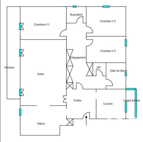 Appartement à vendre 5 pièces 110 m² Montpellier