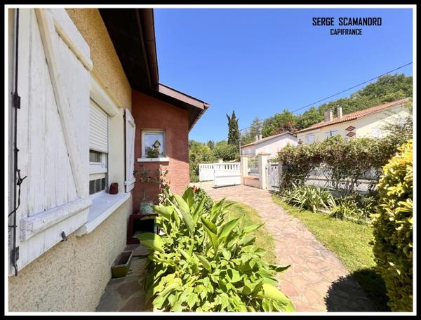 Maison de plain-pied à vendre 5 pièces MIRANDE (32) - 3 chambres - terrain 660 m²