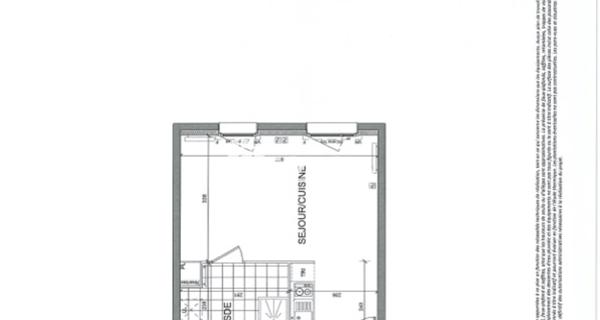 Location Studio 29.56 m² - Cergy 95800