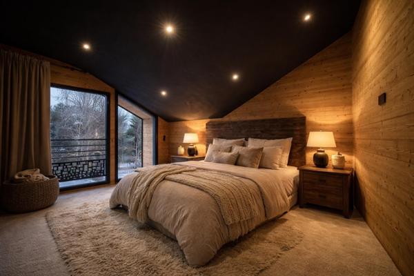 Chalet atypique neuf avec carport - Secteur prisé