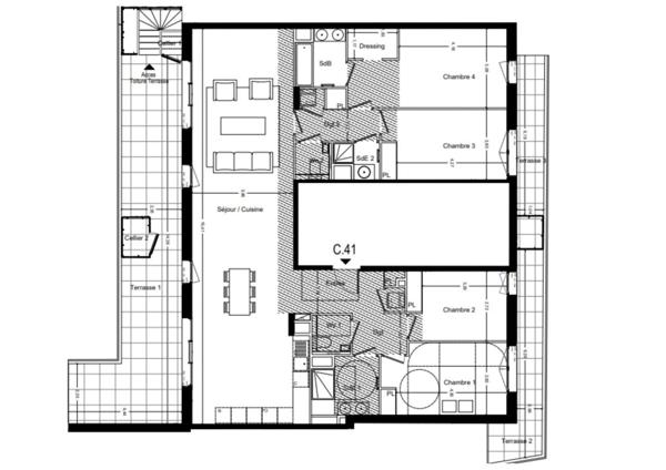 Appartement à vendre 5 pièces 149 m² Marseille 8