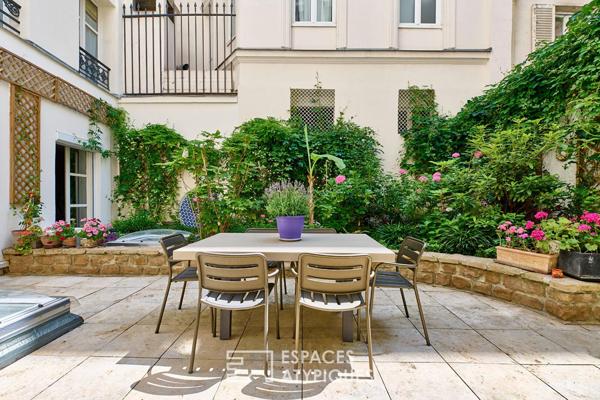 Duplex familial avec terrasse végétalisée proximité Place de la Madeleine