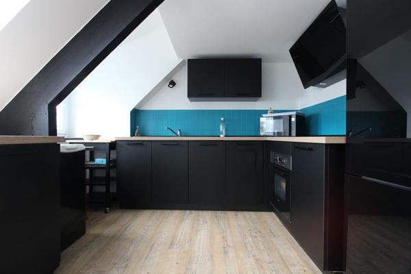 UN ATYPIQUE APPARTEMENT DUPLEX, À LA MODERNISATION ACCOMPLIE, AU CŒUR DE QUIMPER. - A QUIMPER Quimper CENTRE