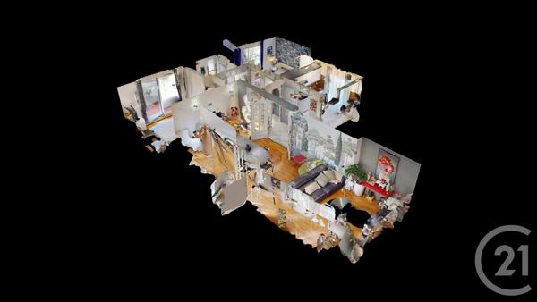 Appartement F3 à vendre  3 pièces - 75 m2 ST QUENTIN - 02