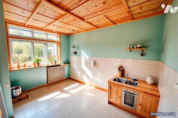 Appartement T4 (environ 75 m² habitables) situé au RDC