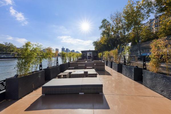 Vente Péniche de luxe Paris 16 5 Pièces 230 m²