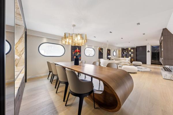 Vente Péniche de luxe Paris 16 5 Pièces 230 m²